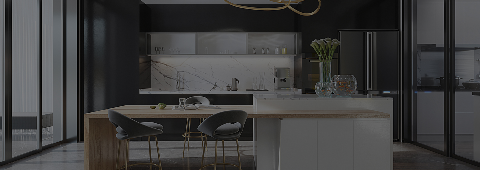 餐厅空间-绍兴全屋定制-木作－SANO萨诺高端整木定制厂家